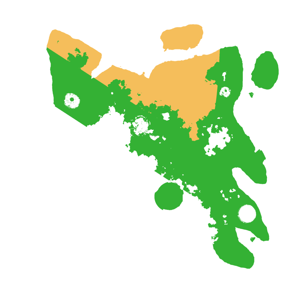 Biome Rust Map: Procedural Map, Size: 3000, Seed: 37680686