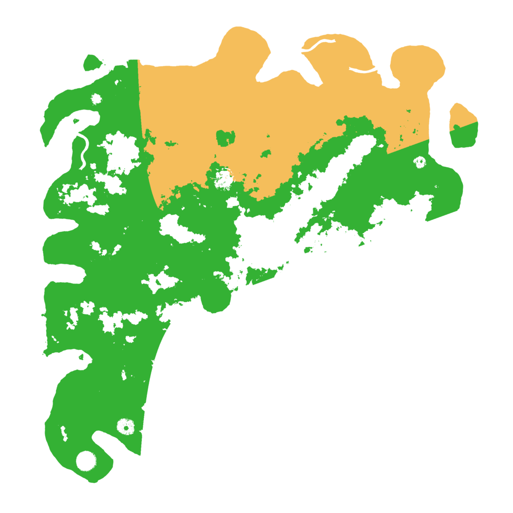Biome Rust Map: Procedural Map, Size: 4500, Seed: 824654082
