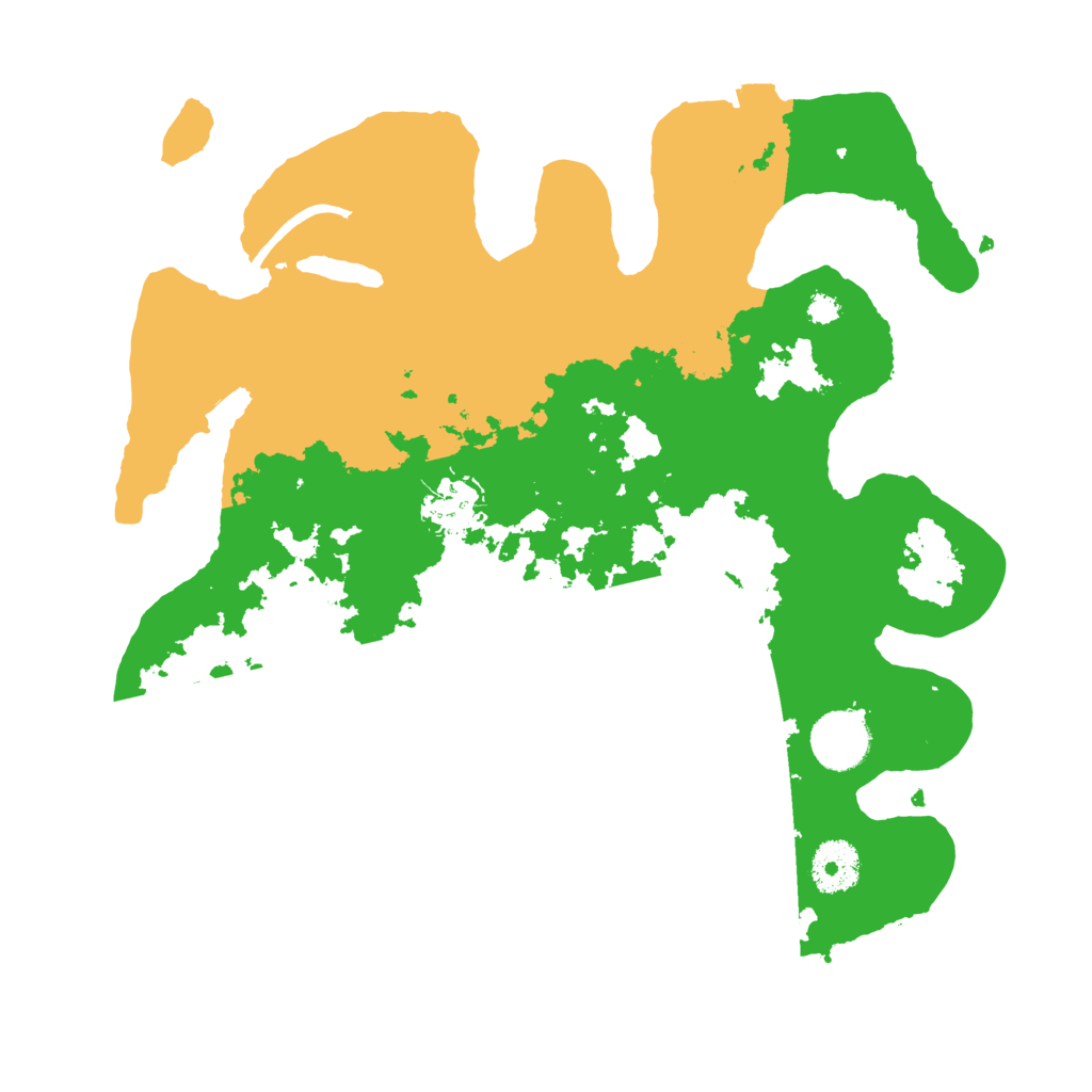 Biome Rust Map: Procedural Map, Size: 3250, Seed: 480203089