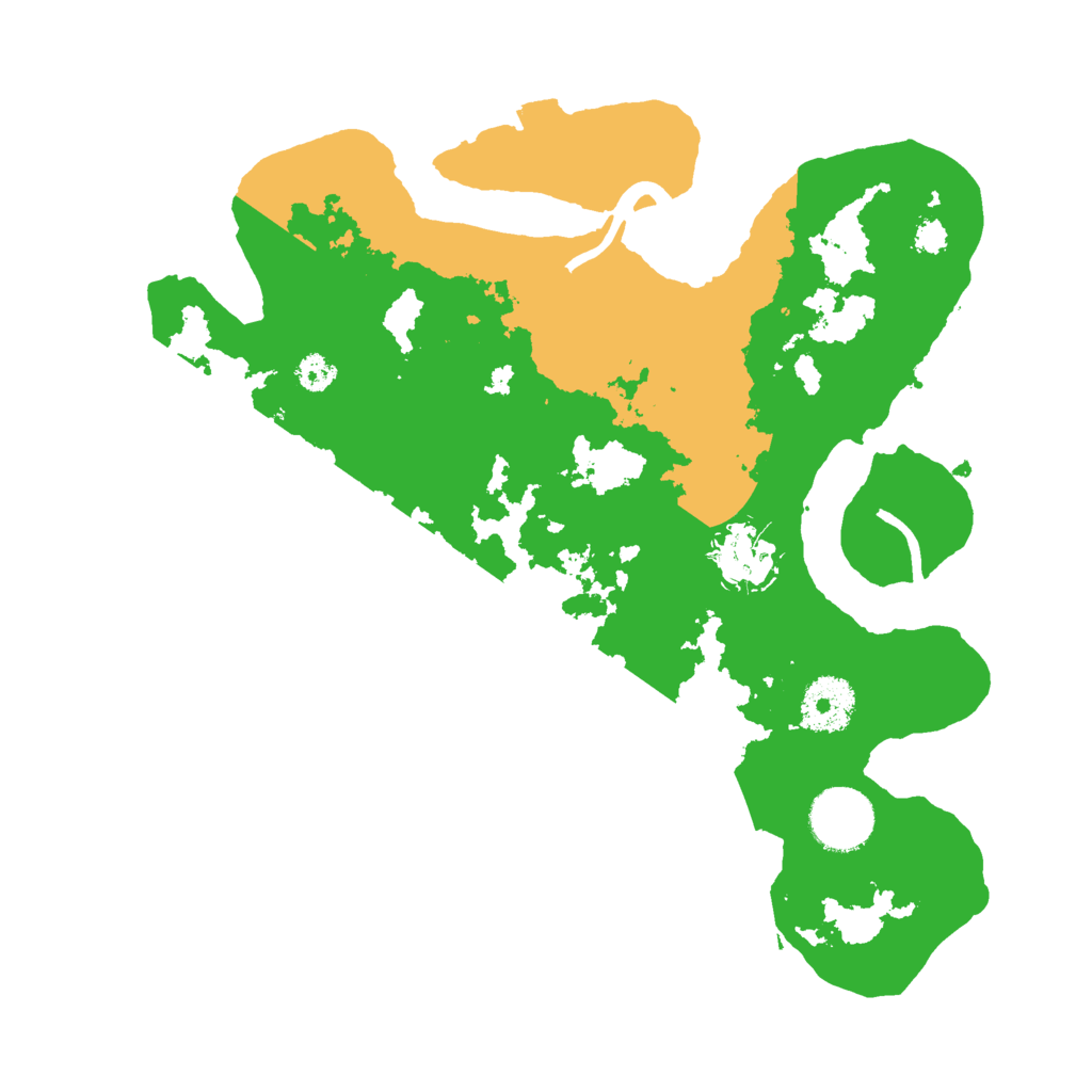 Biome Rust Map: Procedural Map, Size: 3000, Seed: 191818