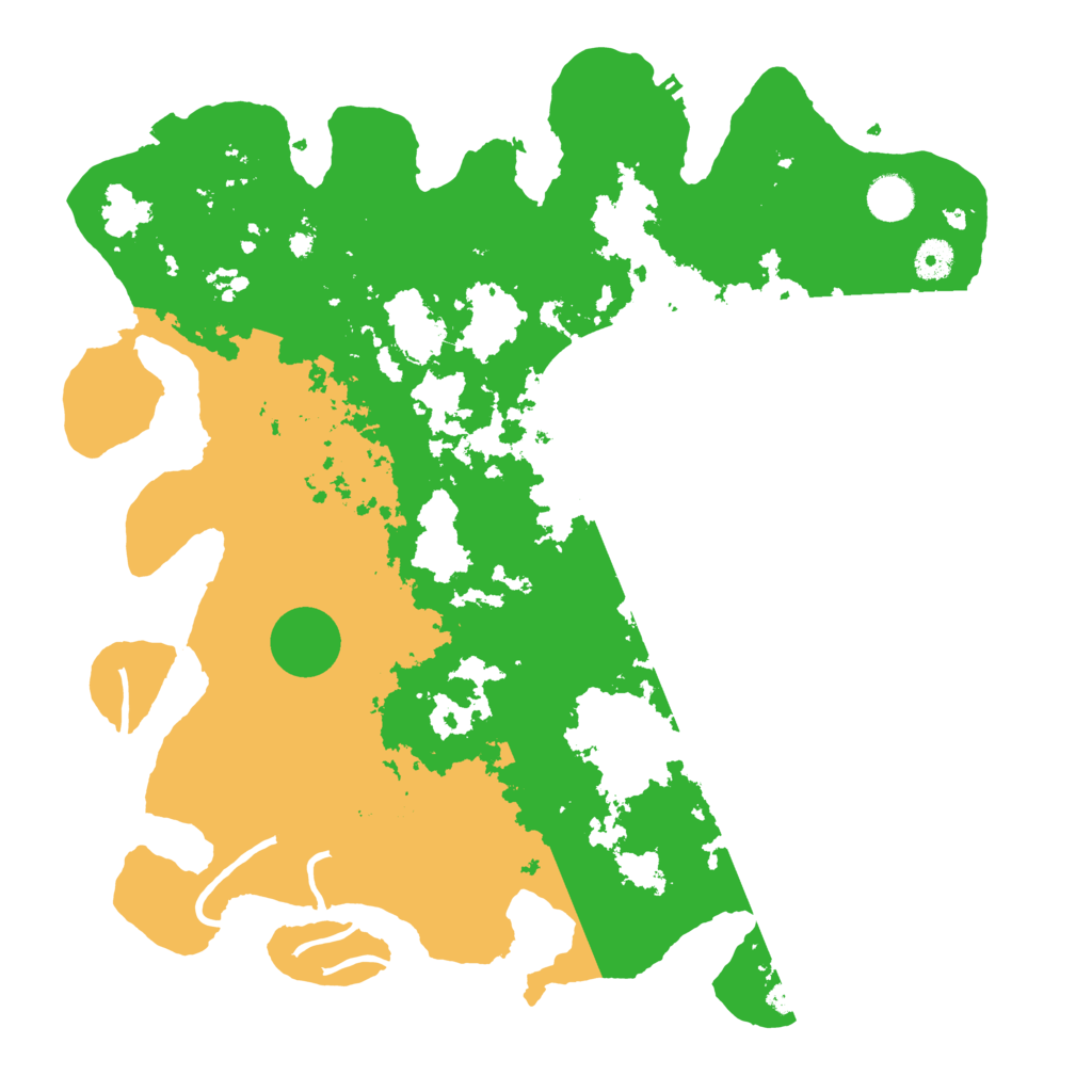 Biome Rust Map: Procedural Map, Size: 4100, Seed: 520569820
