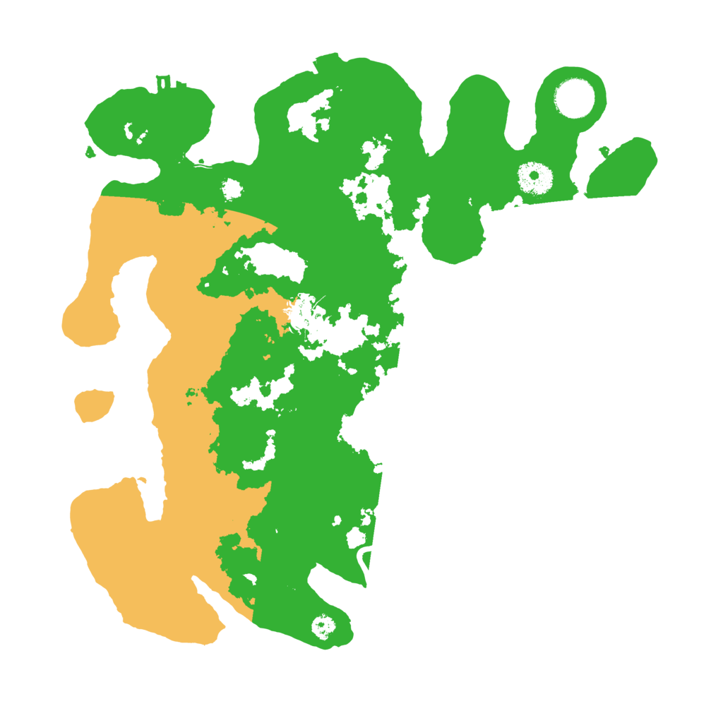 Biome Rust Map: Procedural Map, Size: 3200, Seed: 744