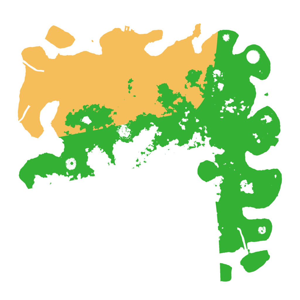 Biome Rust Map: Procedural Map, Size: 4000, Seed: 552414221