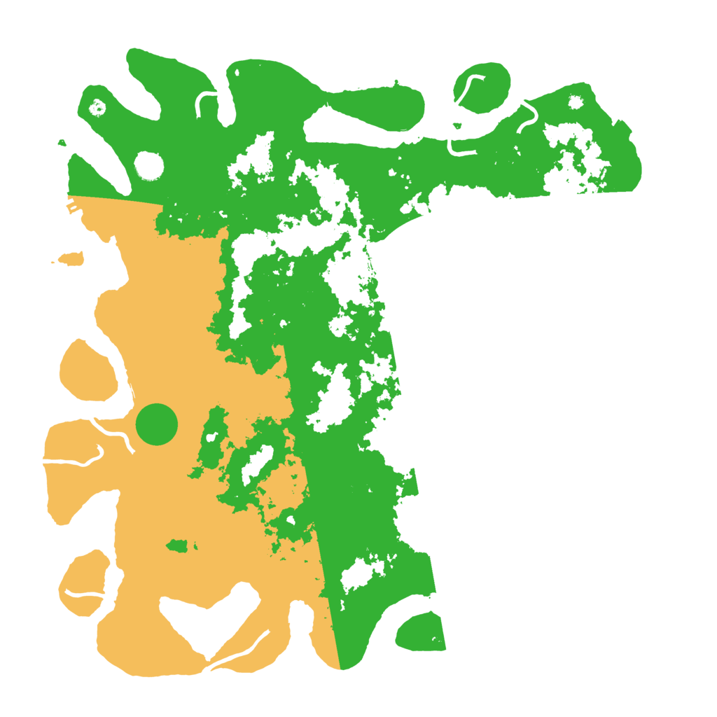 Biome Rust Map: Procedural Map, Size: 4500, Seed: 1340326844