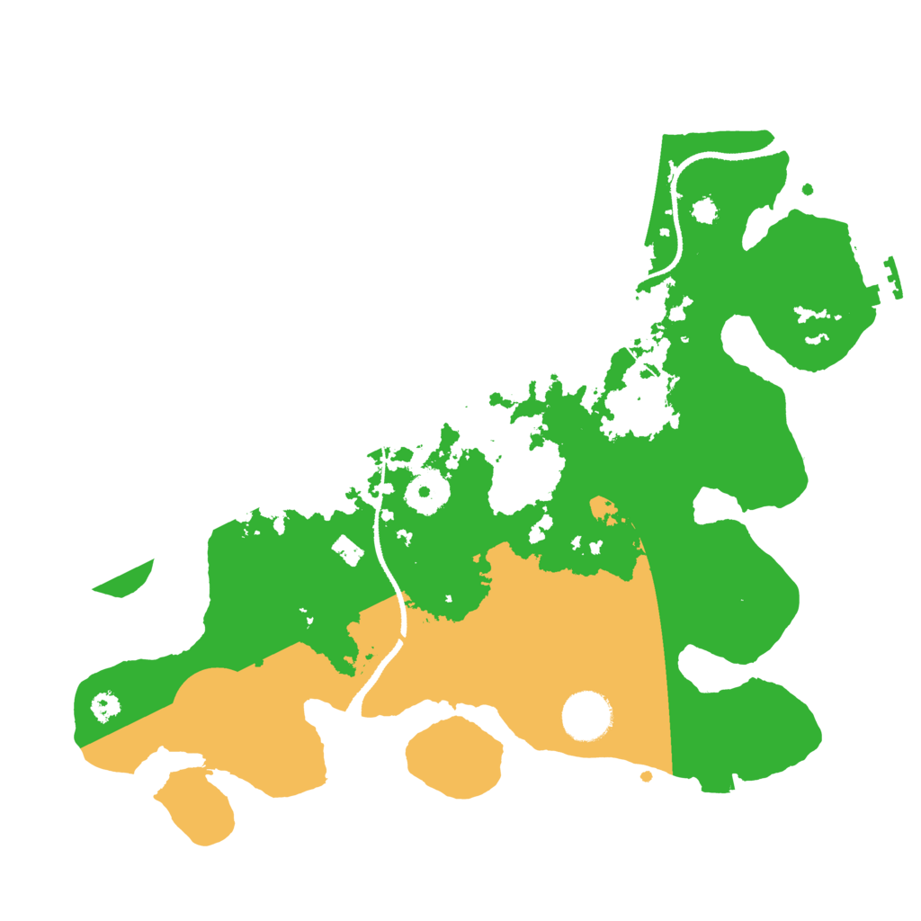 Biome Rust Map: Procedural Map, Size: 3250, Seed: 1838698650