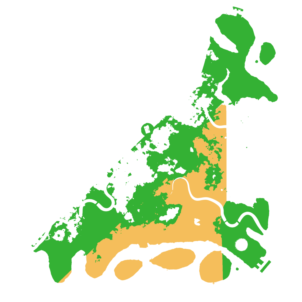 Biome Rust Map: Procedural Map, Size: 4250, Seed: 691591269