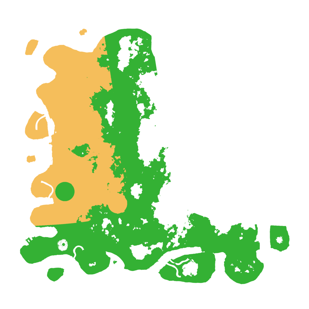 Biome Rust Map: Procedural Map, Size: 4250, Seed: 1313960703