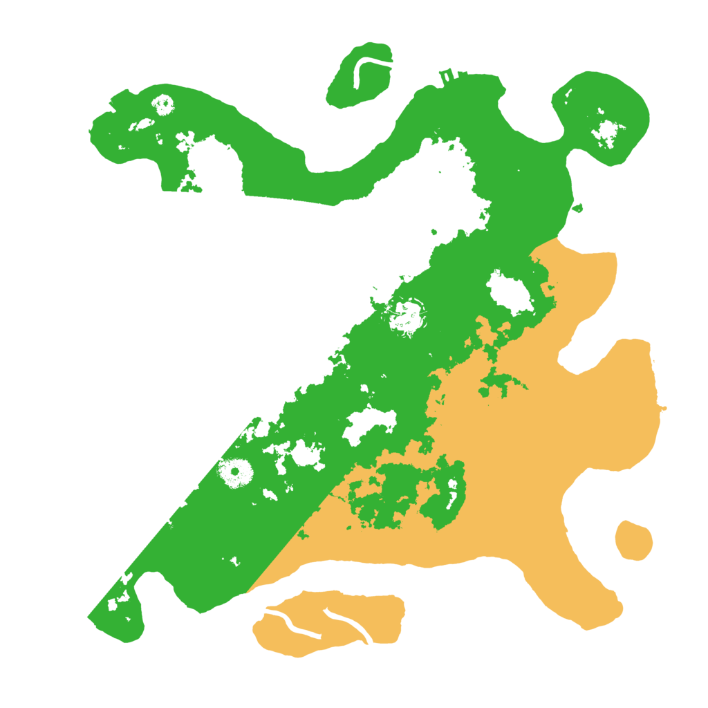 Biome Rust Map: Procedural Map, Size: 3500, Seed: 1681219904