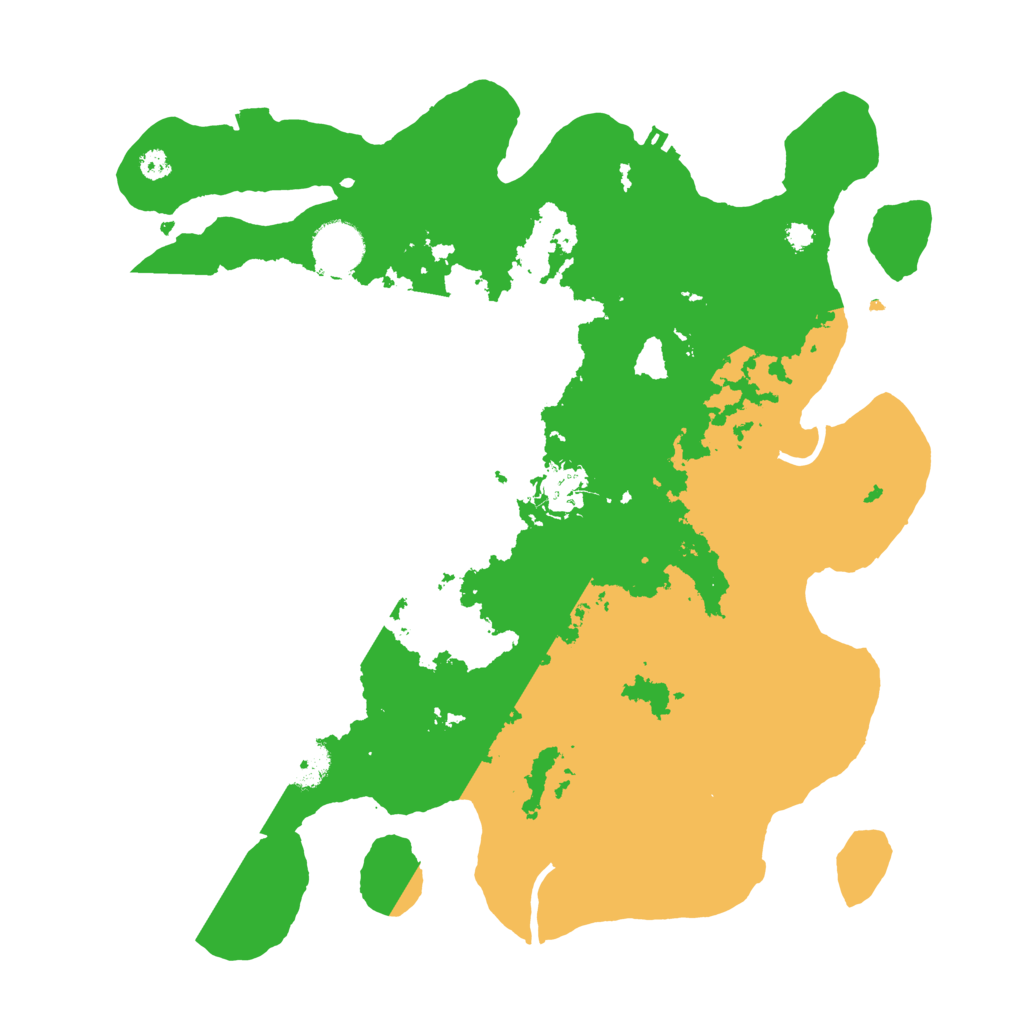 Biome Rust Map: Procedural Map, Size: 3500, Seed: 51959042