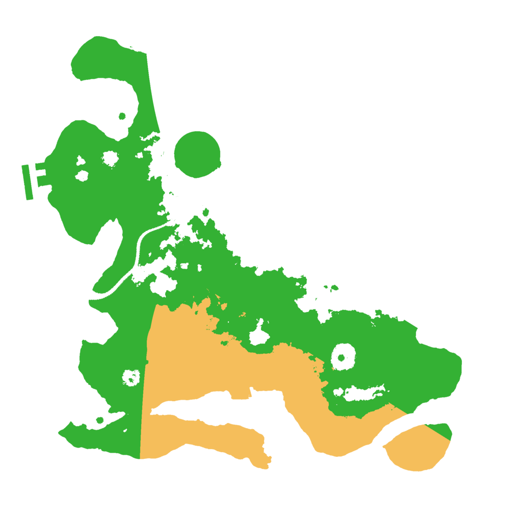 Biome Rust Map: Procedural Map, Size: 3000, Seed: 1598917