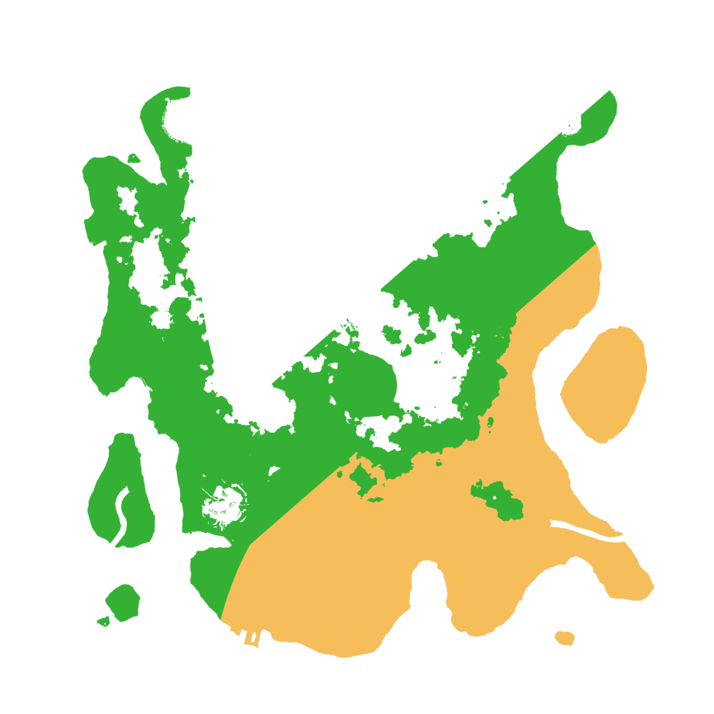 Biome Rust Map: Procedural Map, Size: 3000, Seed: 2037209430