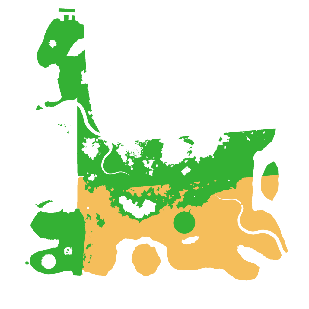 Biome Rust Map: Procedural Map, Size: 3750, Seed: 270511801