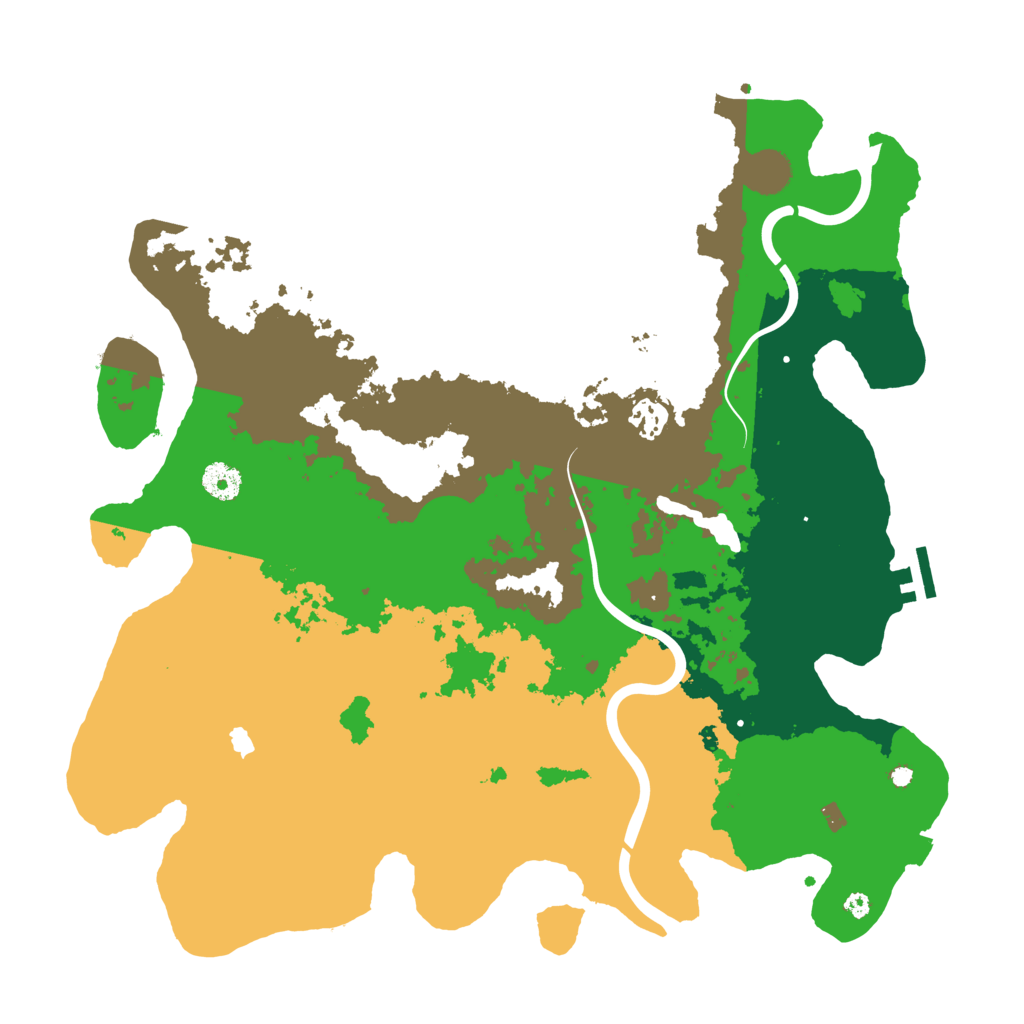 Biome Rust Map: Procedural Map, Size: 4000, Seed: 2098985376