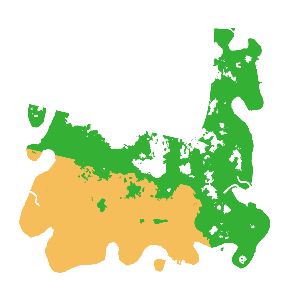 Biome Rust Map: Procedural Map, Size: 4000, Seed: 2098985376