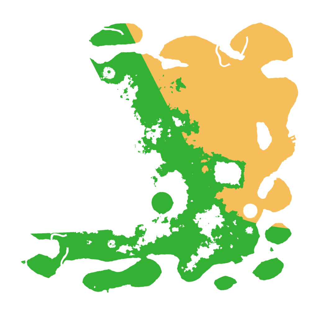 Biome Rust Map: Procedural Map, Size: 4000, Seed: 24153