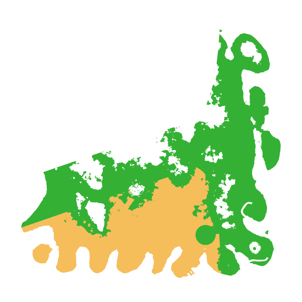 Biome Rust Map: Procedural Map, Size: 4000, Seed: 893430407