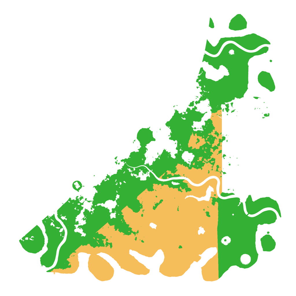 Biome Rust Map: Procedural Map, Size: 5000, Seed: 1253783549