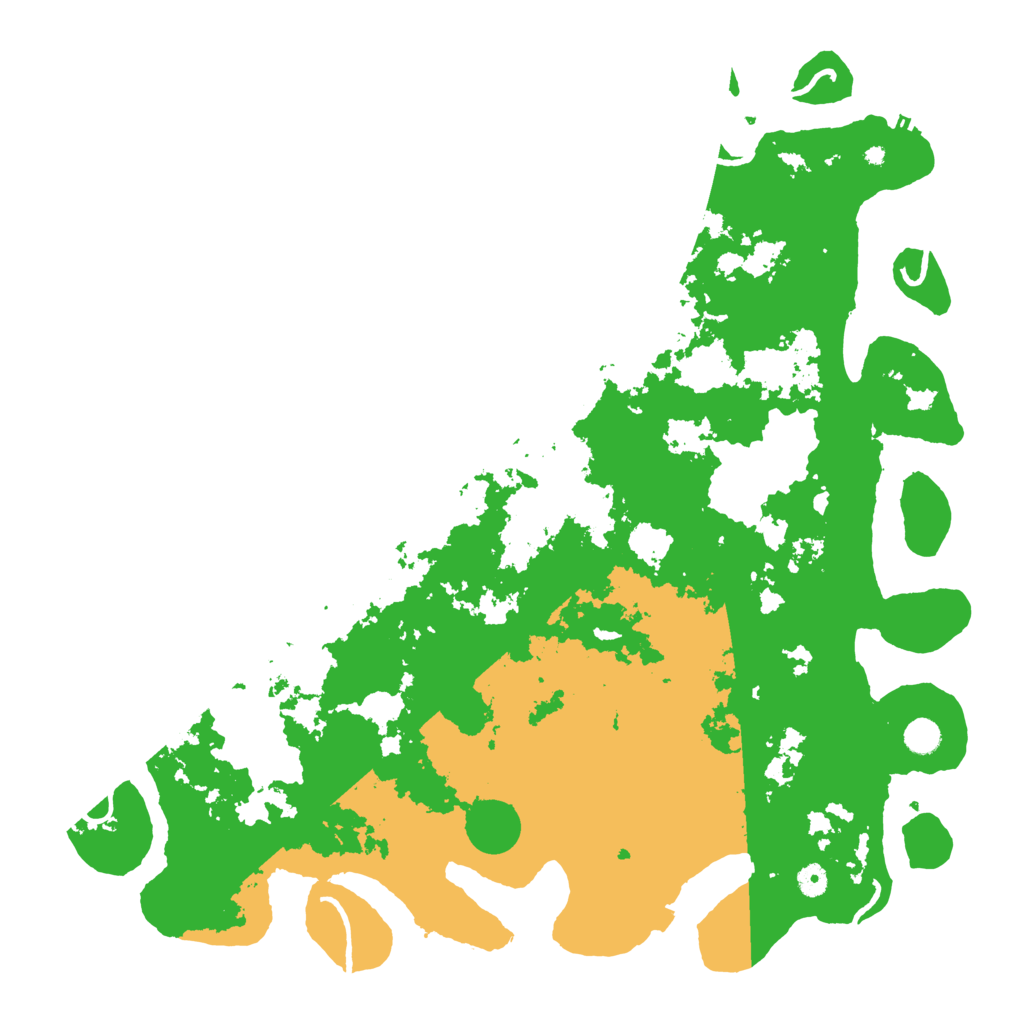 Biome Rust Map: Procedural Map, Size: 5000, Seed: 1253783549