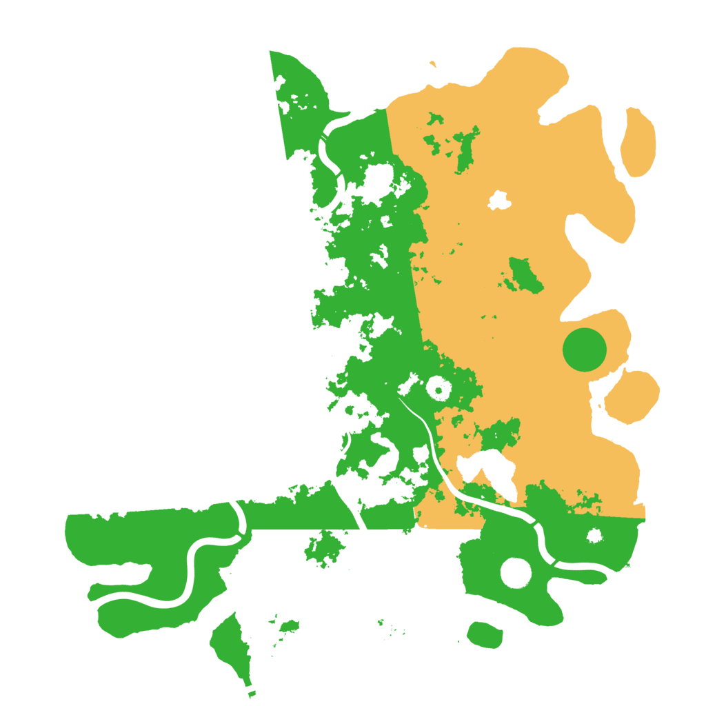 Biome Rust Map: Procedural Map, Size: 4250, Seed: 171664