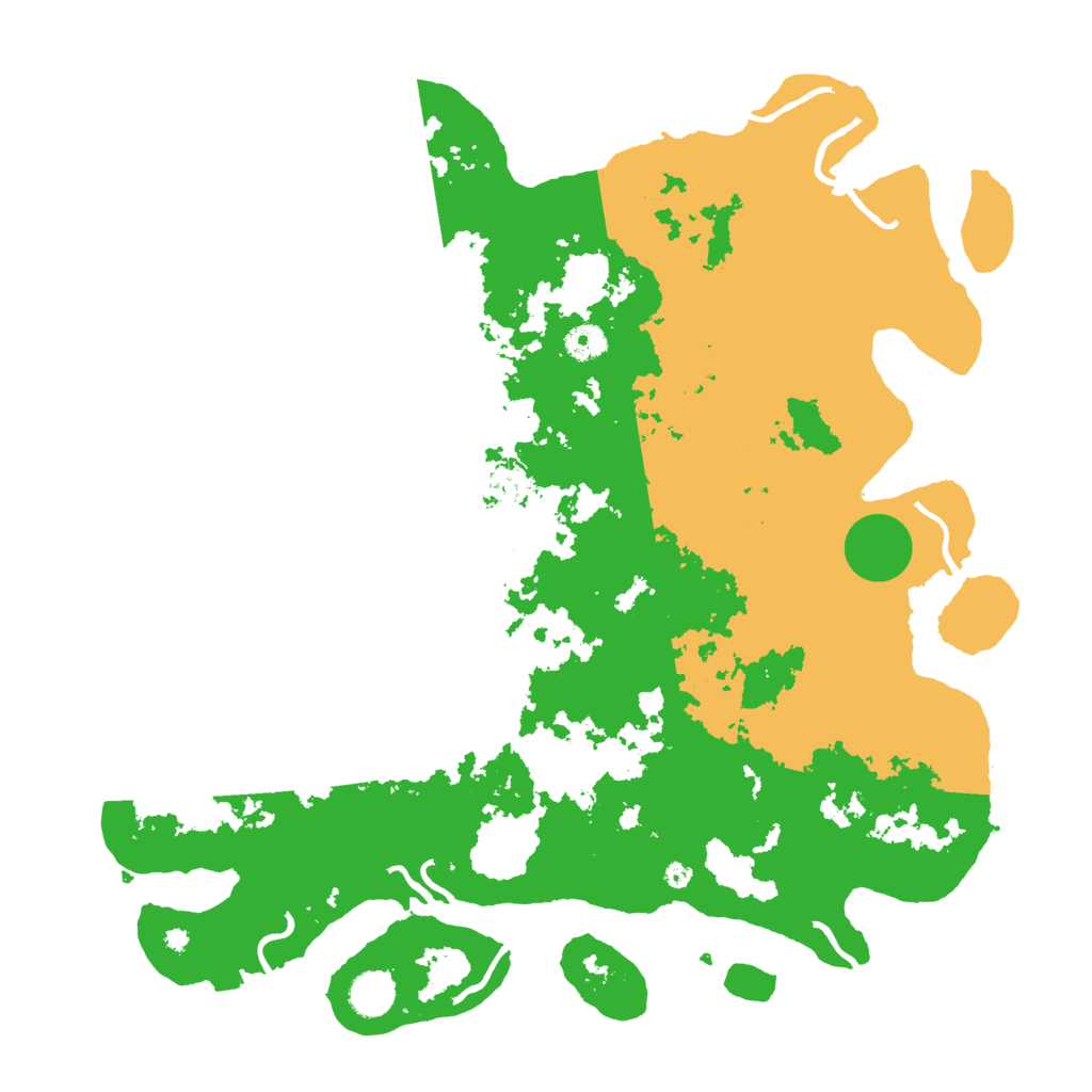 Biome Rust Map: Procedural Map, Size: 4250, Seed: 171664