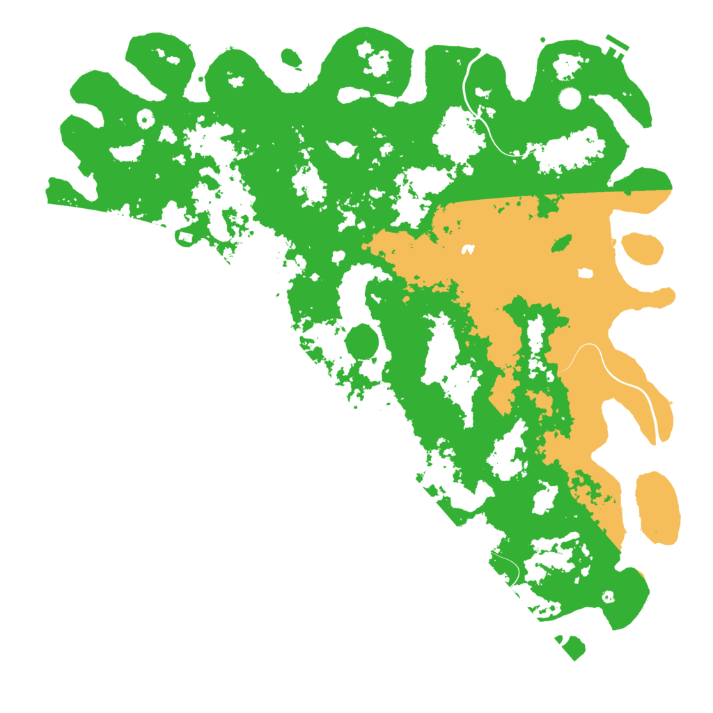 Biome Rust Map: Procedural Map, Size: 5700, Seed: 916618680