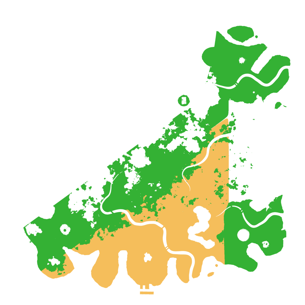 Biome Rust Map: Procedural Map, Size: 4500, Seed: 1238