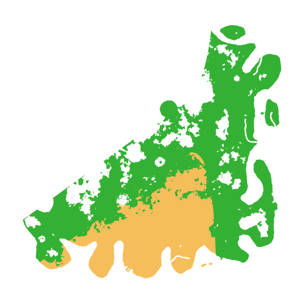 Biome Rust Map: Procedural Map, Size: 4500, Seed: 1238