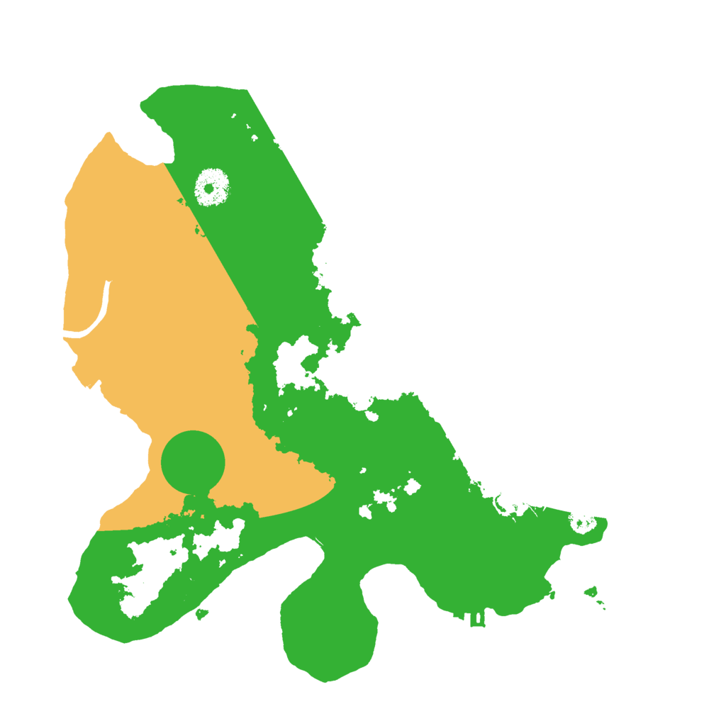 Biome Rust Map: Procedural Map, Size: 3000, Seed: 1135036781