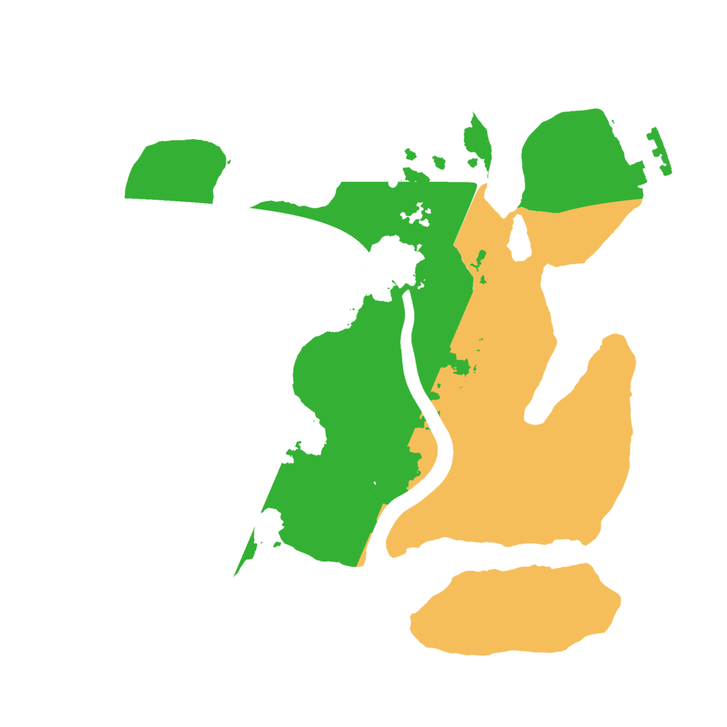 Biome Rust Map: Procedural Map, Size: 2250, Seed: 1328293546