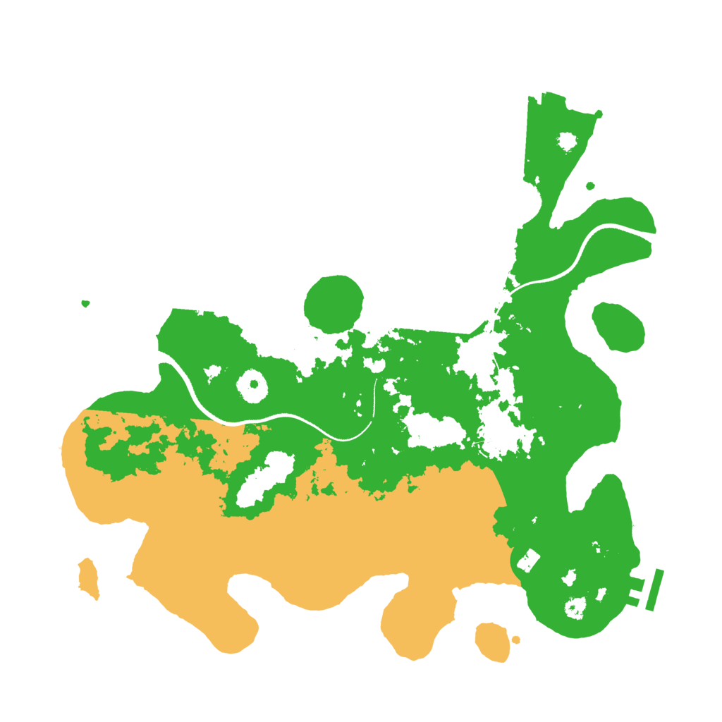 Biome Rust Map: Procedural Map, Size: 3450, Seed: 1234