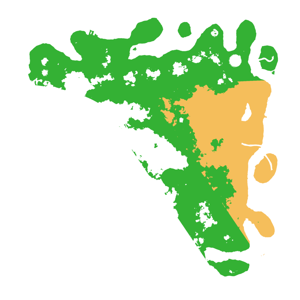 Biome Rust Map: Procedural Map, Size: 4300, Seed: 1397782402