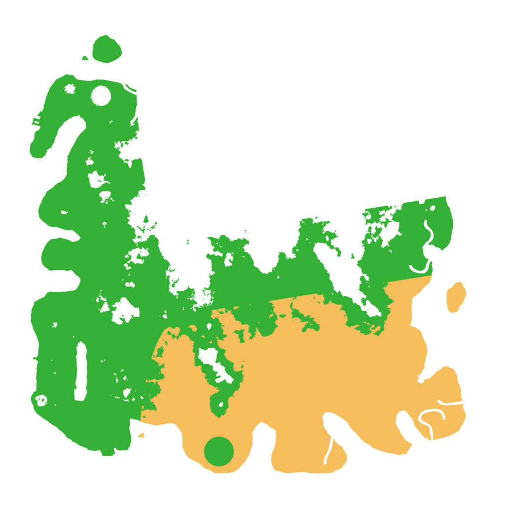 Biome Rust Map: Procedural Map, Size: 4500, Seed: 532114728