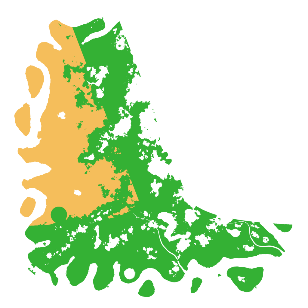 Biome Rust Map: Procedural Map, Size: 5000, Seed: 298080262