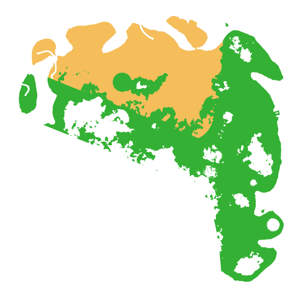 Biome Rust Map: Procedural Map, Size: 4250, Seed: 86586977