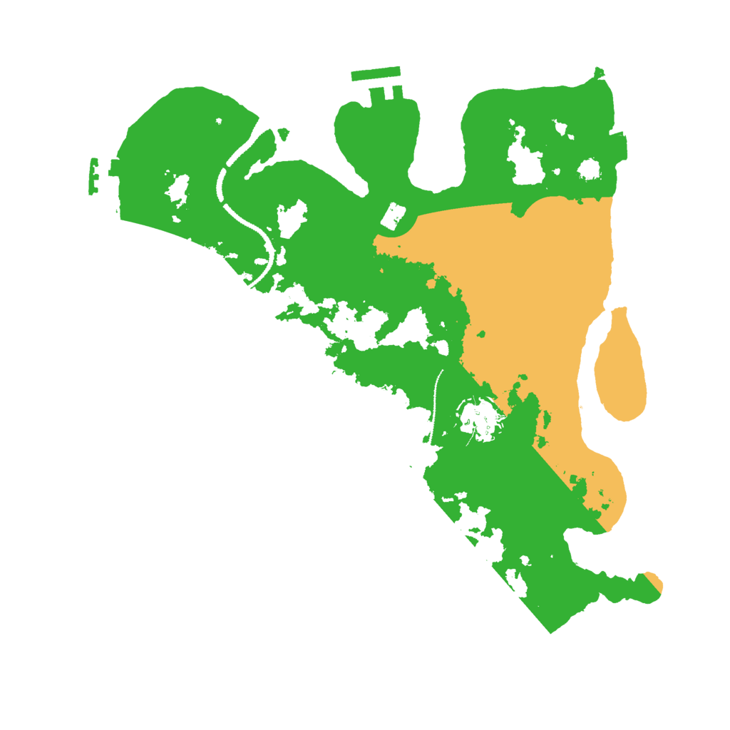 Biome Rust Map: Procedural Map, Size: 3000, Seed: 8629