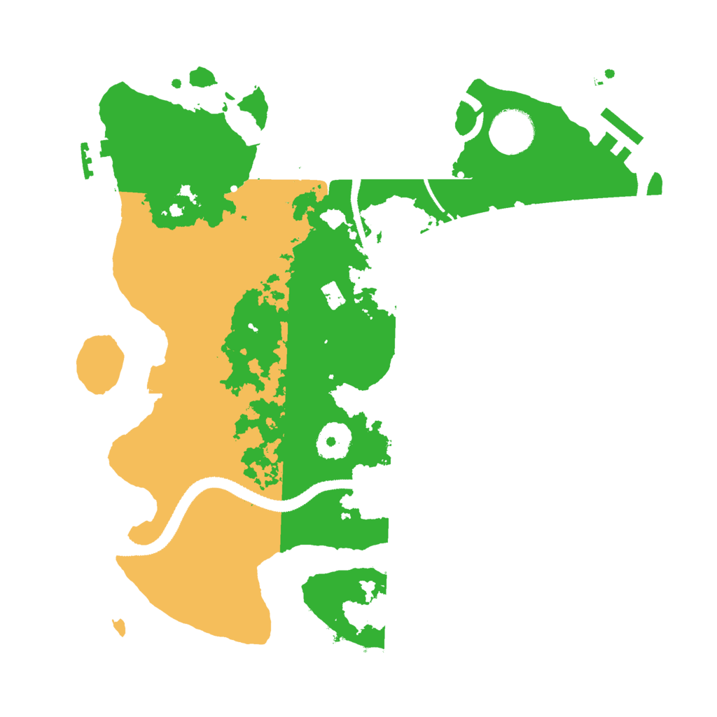 Biome Rust Map: Procedural Map, Size: 3000, Seed: 774