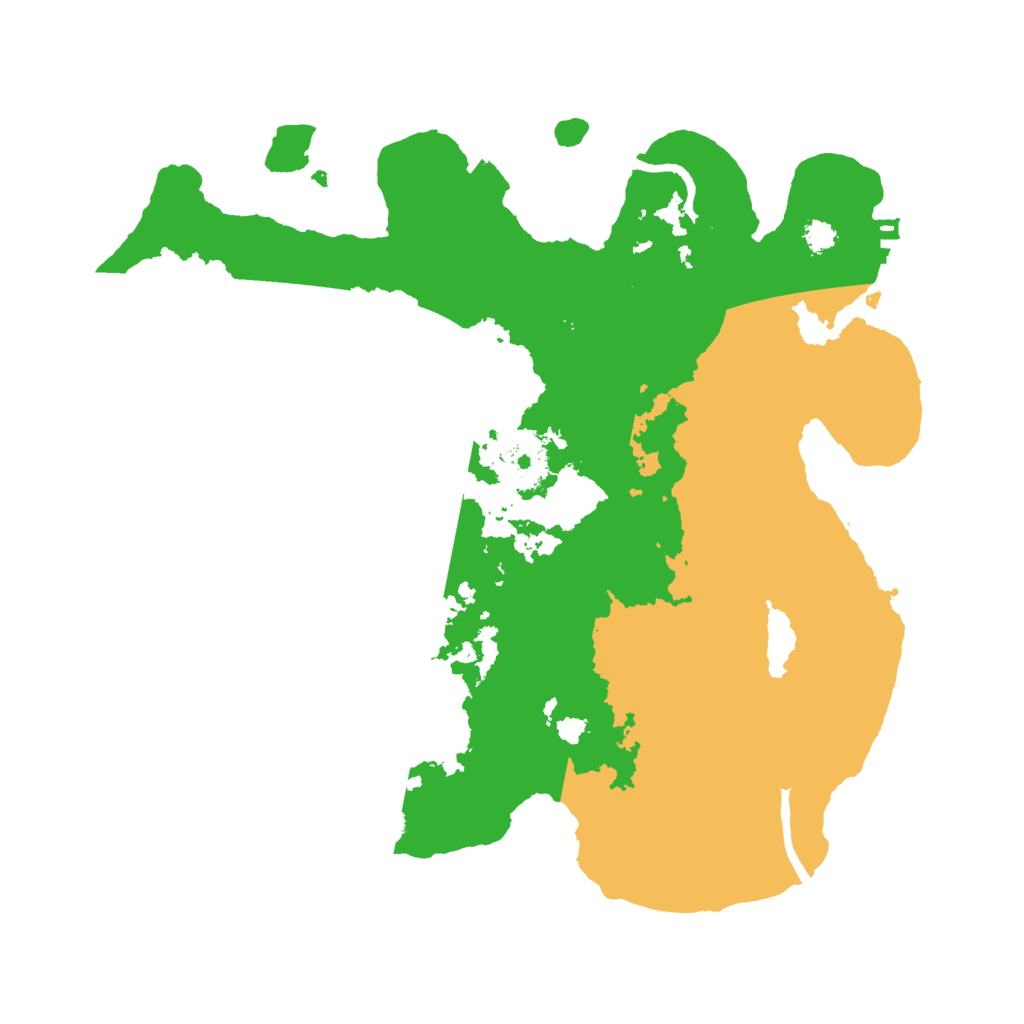Biome Rust Map: Procedural Map, Size: 3000, Seed: 2095184