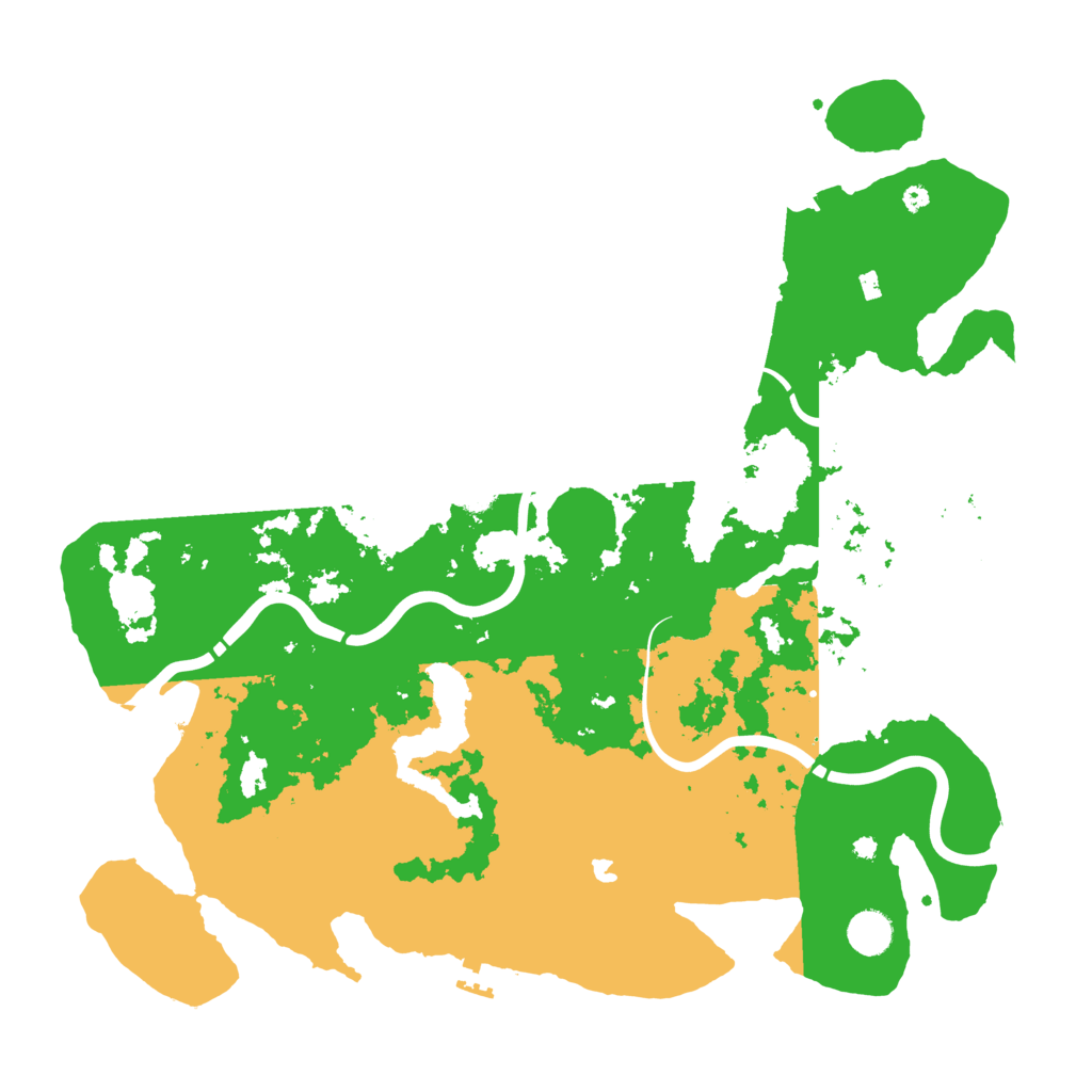 Biome Rust Map: Procedural Map, Size: 4250, Seed: 852362205