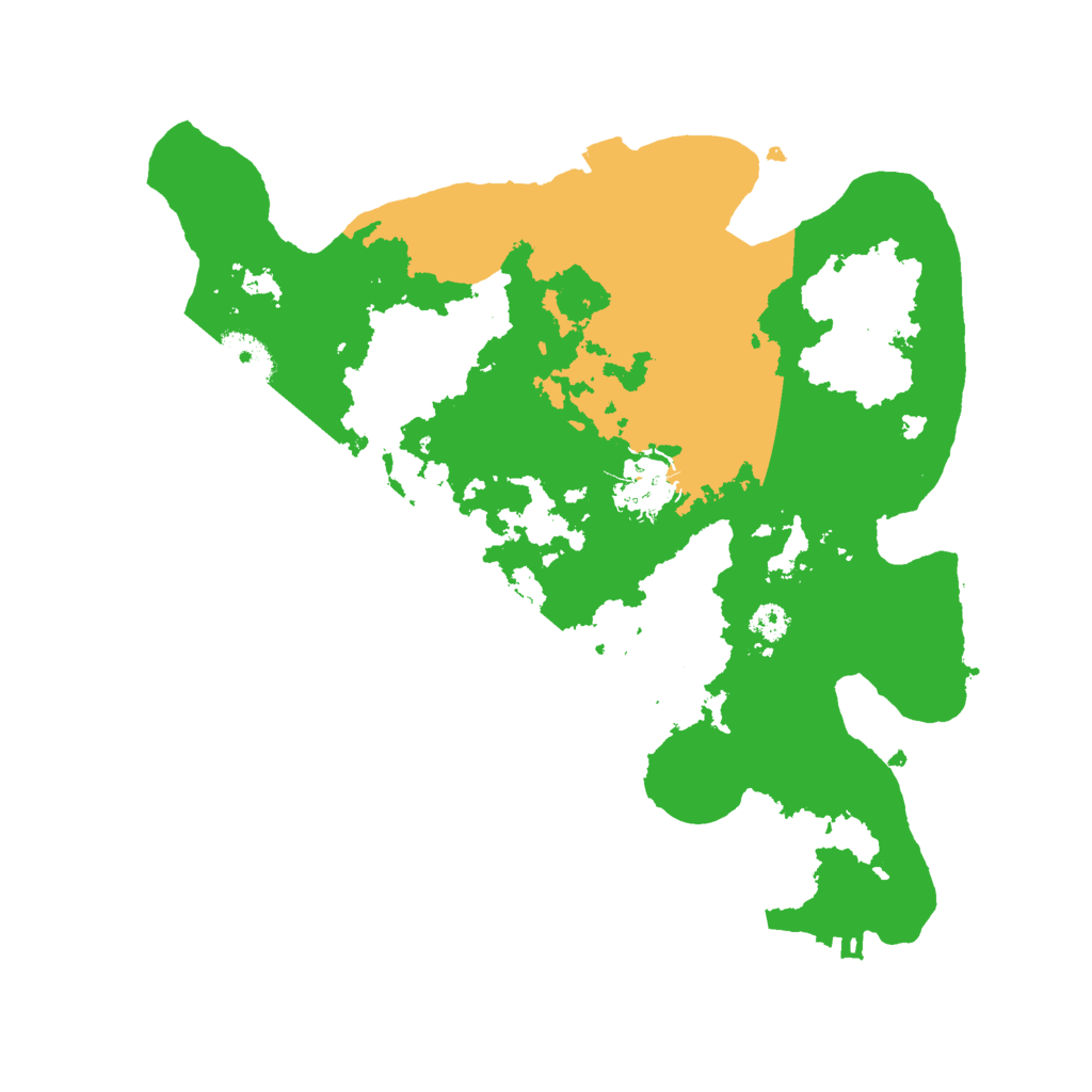 Biome Rust Map: Procedural Map, Size: 3000, Seed: 305954874