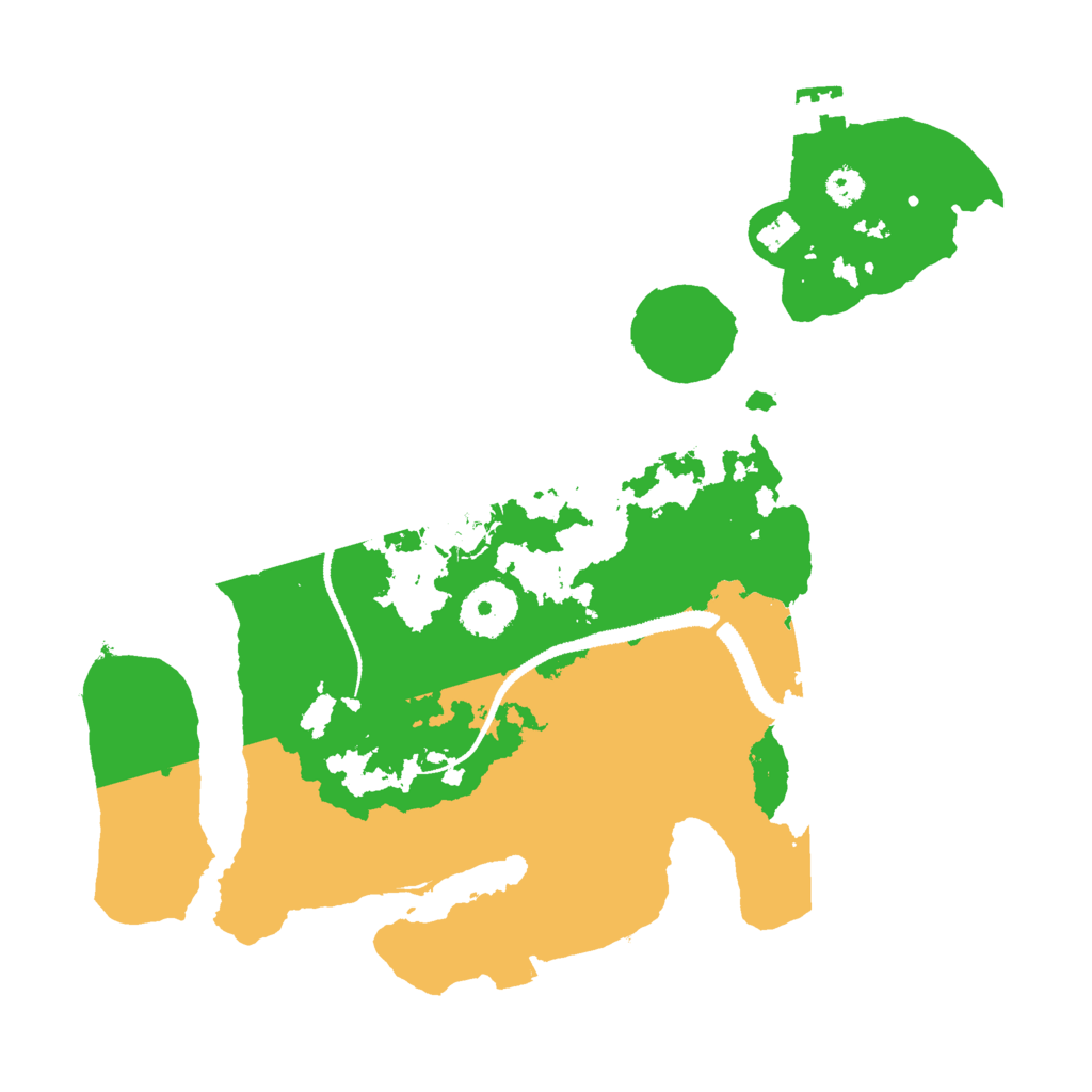 Biome Rust Map: Procedural Map, Size: 3000, Seed: 1336224973