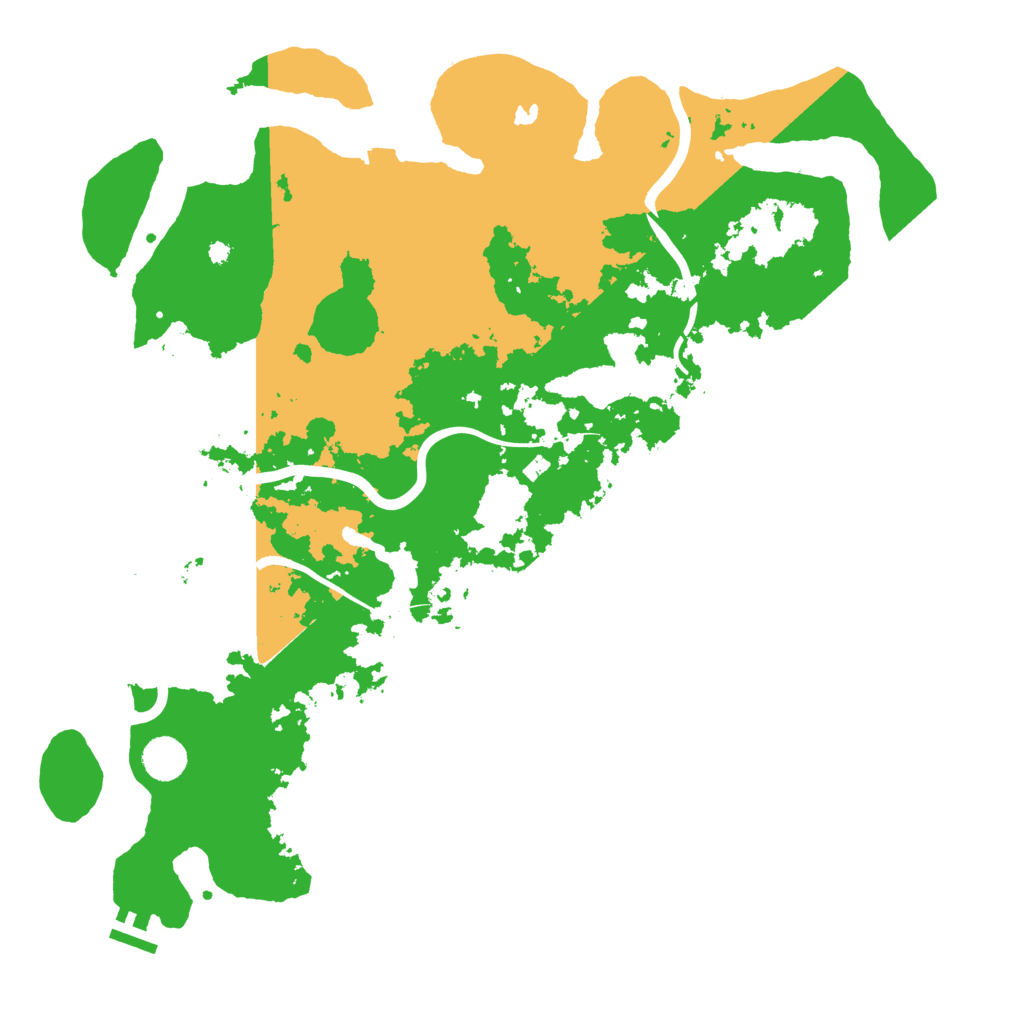 Biome Rust Map: Procedural Map, Size: 4250, Seed: 295852480