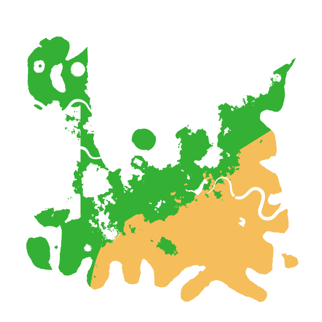 Biome Rust Map: Procedural Map, Size: 4000, Seed: 120778227