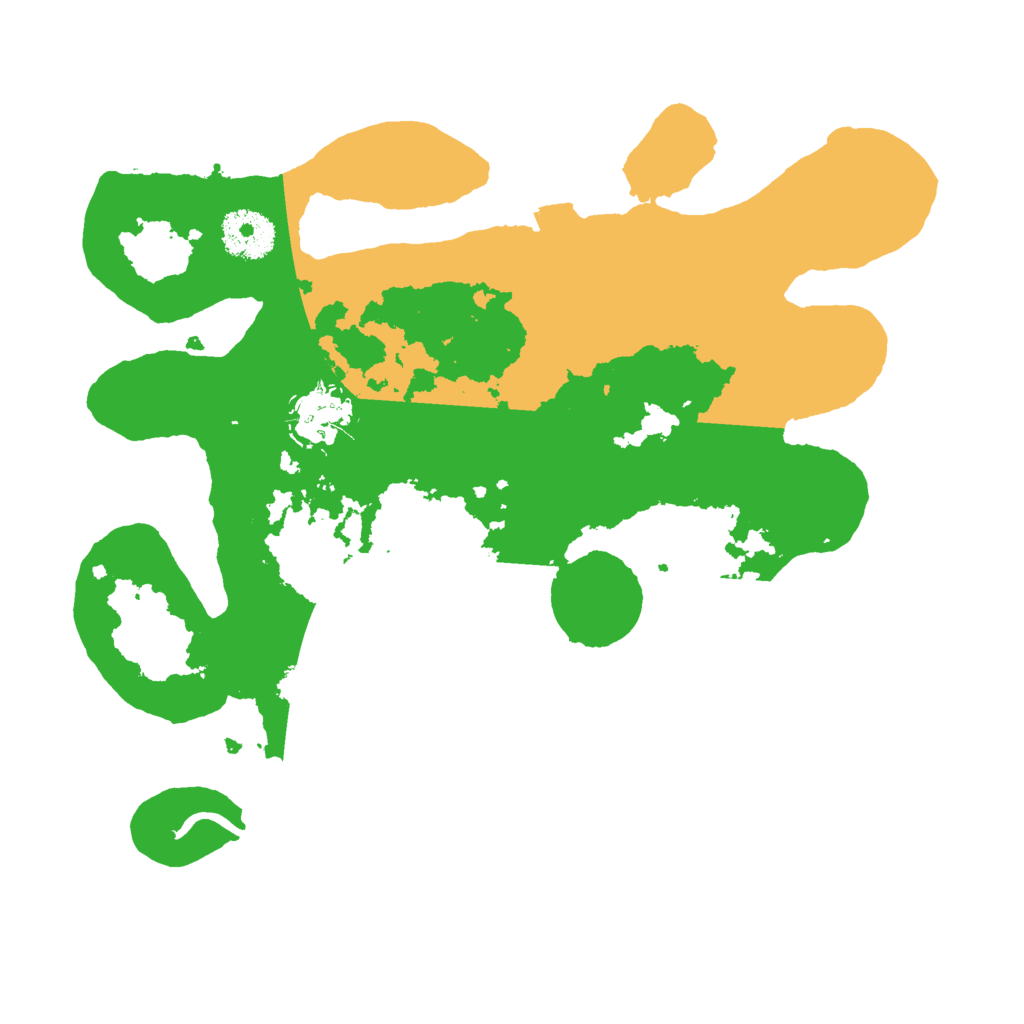 Biome Rust Map: Procedural Map, Size: 3000, Seed: 43243