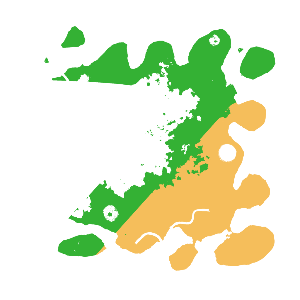 Biome Rust Map: Procedural Map, Size: 3000, Seed: 15882