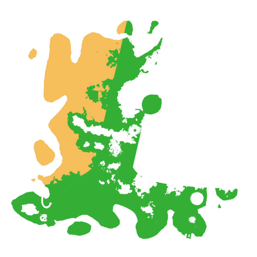 Biome Rust Map: Procedural Map, Size: 3500, Seed: 794891229