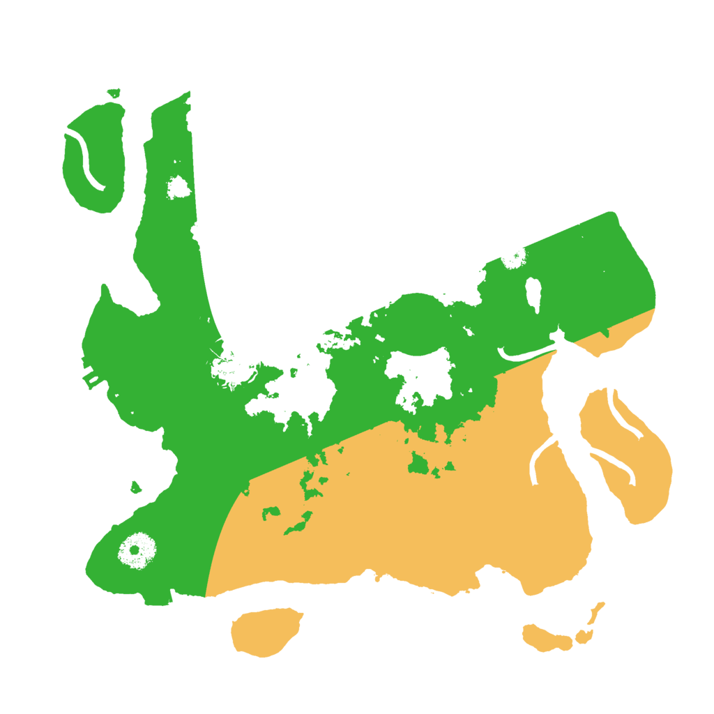 Biome Rust Map: Procedural Map, Size: 3000, Seed: 501689815