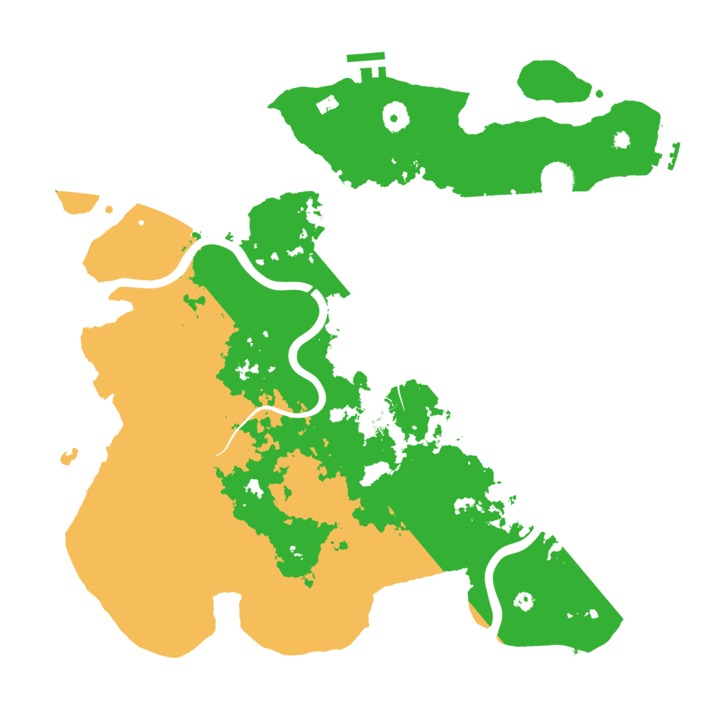 Biome Rust Map: Procedural Map, Size: 3800, Seed: 330355680