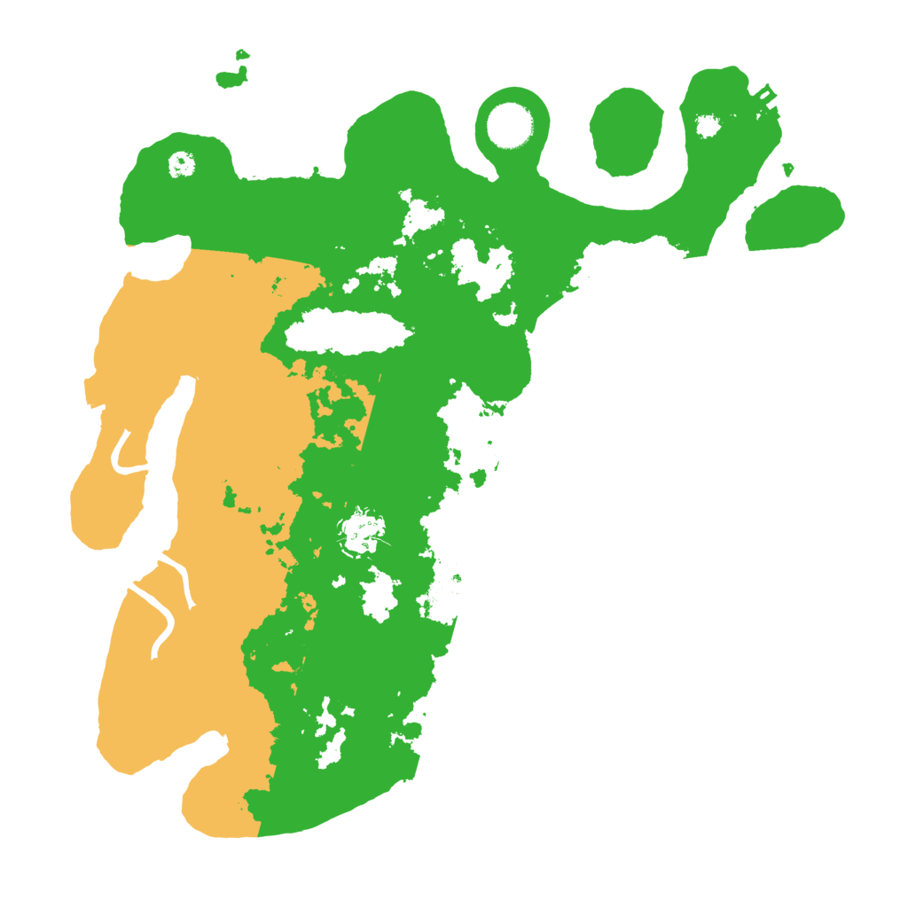 Biome Rust Map: Procedural Map, Size: 3500, Seed: 723254174