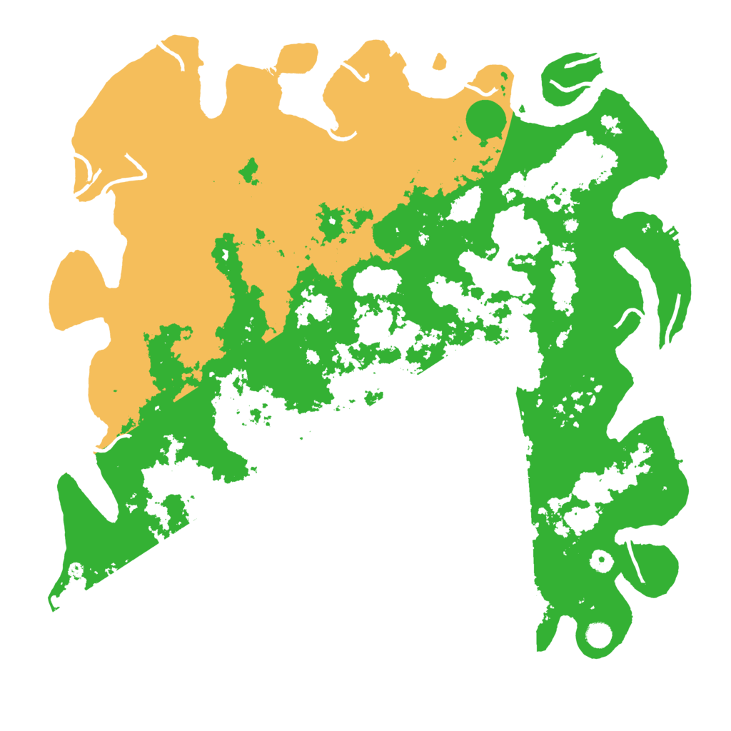 Biome Rust Map: Procedural Map, Size: 5000, Seed: 131176877