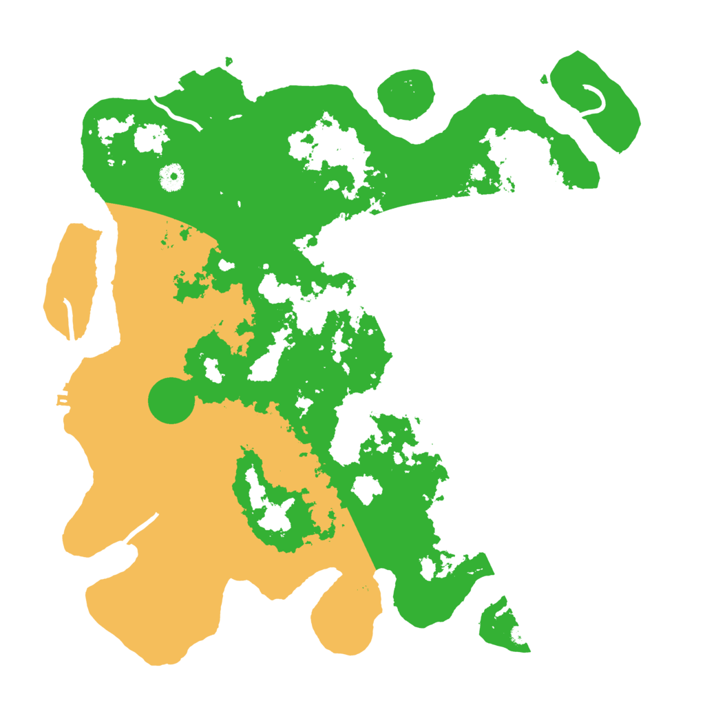 Biome Rust Map: Procedural Map, Size: 4000, Seed: 9051